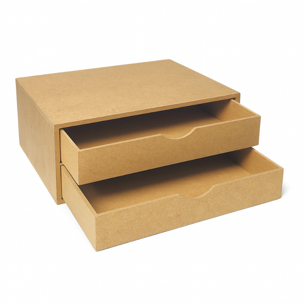 Organizador Gaveteiro Para Folha A4 Escritório 2 Gavetas em Oferta na Shopee