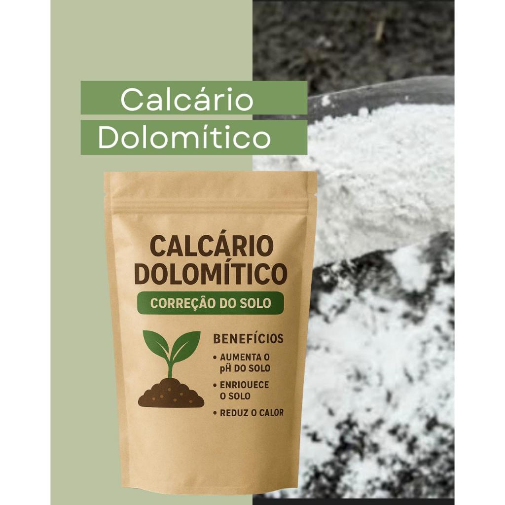 Calcário Dolomítico Agricola ate 5kg Cálcio e Magnésio para Correção de Solo Adubo Fertilizante Agrícola em Oferta na Shopee