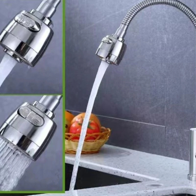 Torneira Cozinha Gourmet de Parede/Mesa Flexível Inox – Ducha 360° com Monocomando