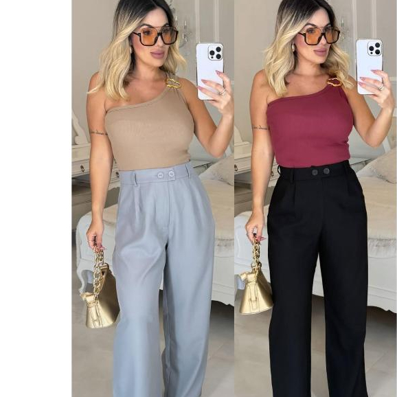 blusa mula manca  feminina com fivela dourada