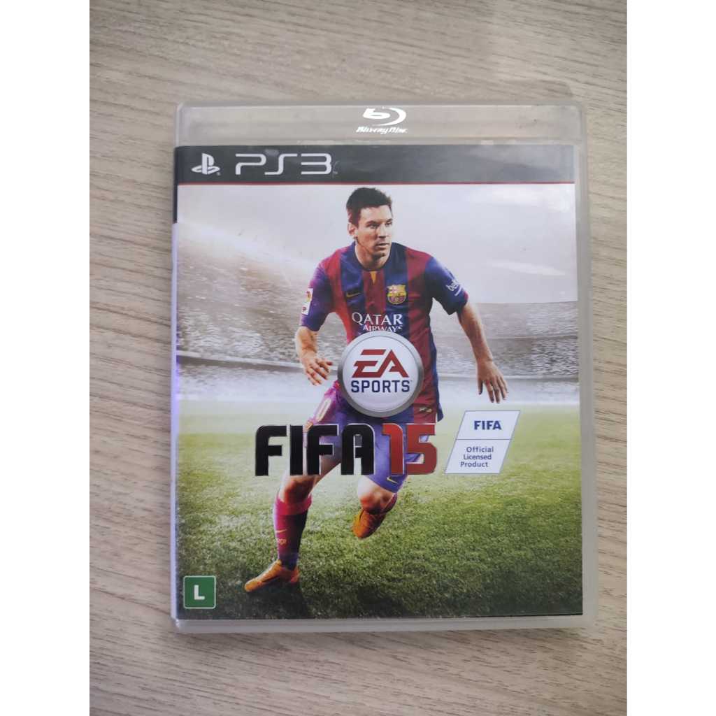 Jogo Fifa 15 Original Mídia Física Ps3 - Usado