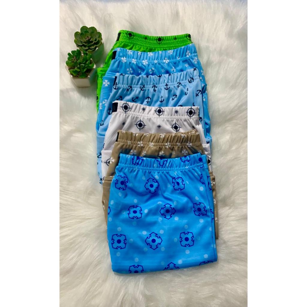 Kit com 5 Cueca Samba Canção Masculino Fresquinho e Confortável Pijama Excelente Para Dormir - ESTAMPAS VARIADAS! em Oferta na Shopee