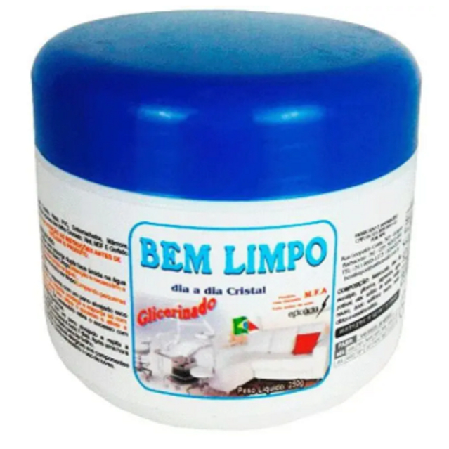Pasta Limpa Tudo - Limpa e Hidrata sofá de Couro 120g