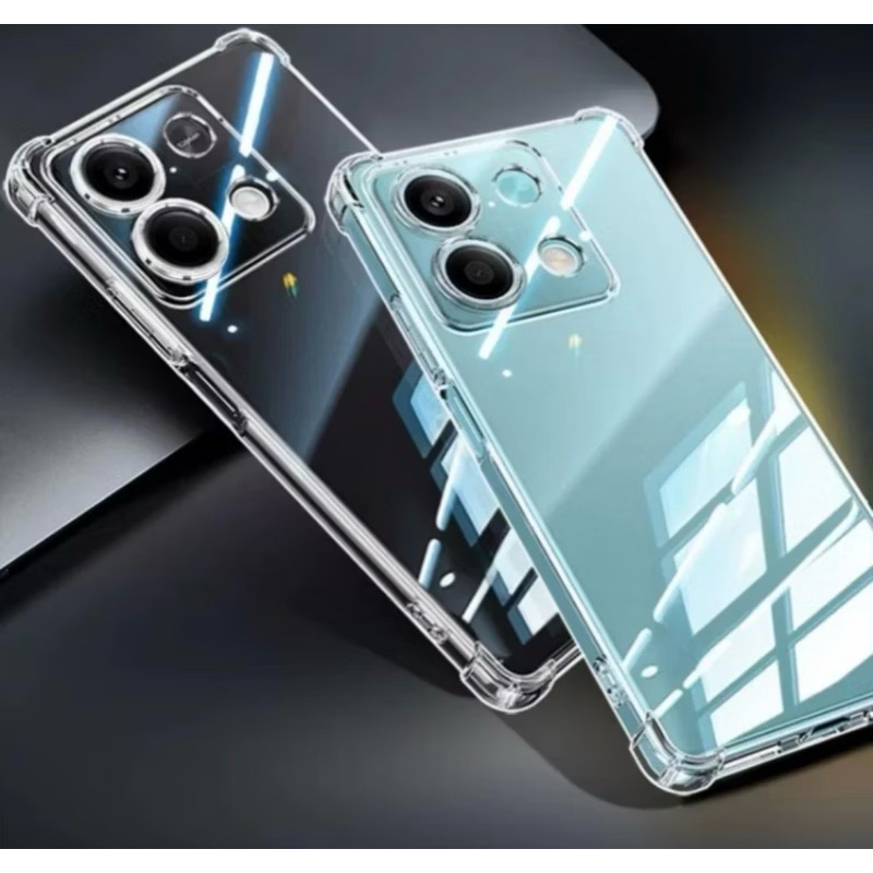 Kit 2X1 Xiaomi Redmi Note 14s-Película Frontal Ceramica 3D + Capa Transparente TPU