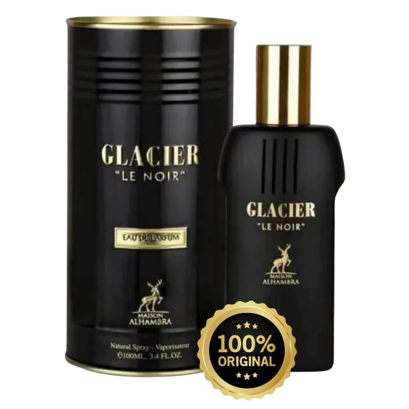 Perfume Glacier Le Noir Maison Alhambra EDP 100ML com selo de Originalidade em Oferta na Shopee