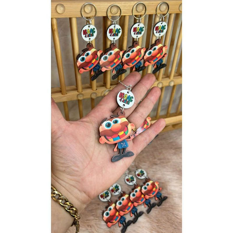 José Comilão Chaveiro em Acrilico Molhável Lembrancinha Infantil em Oferta na Shopee