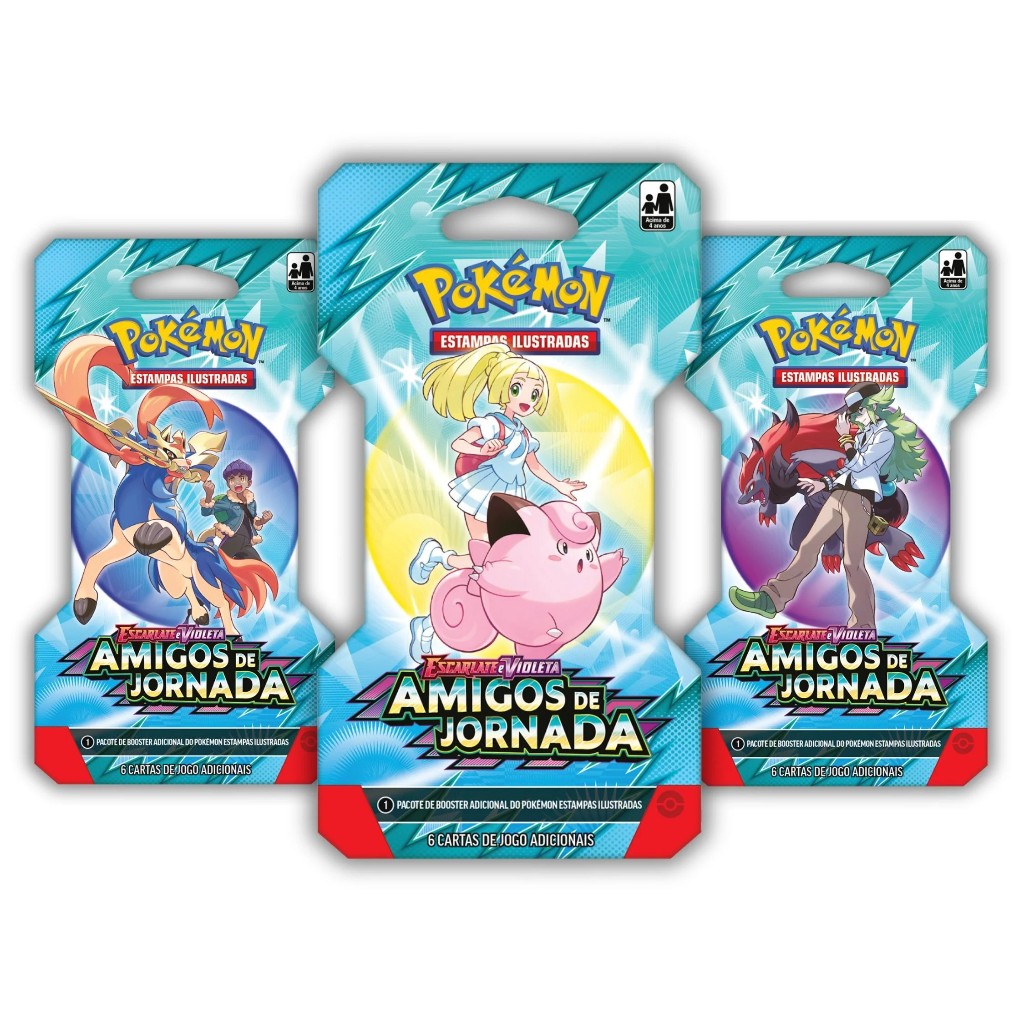 Blister Pokémon Amigos de Jornada: Onde Comprar | BuscaProdutos
