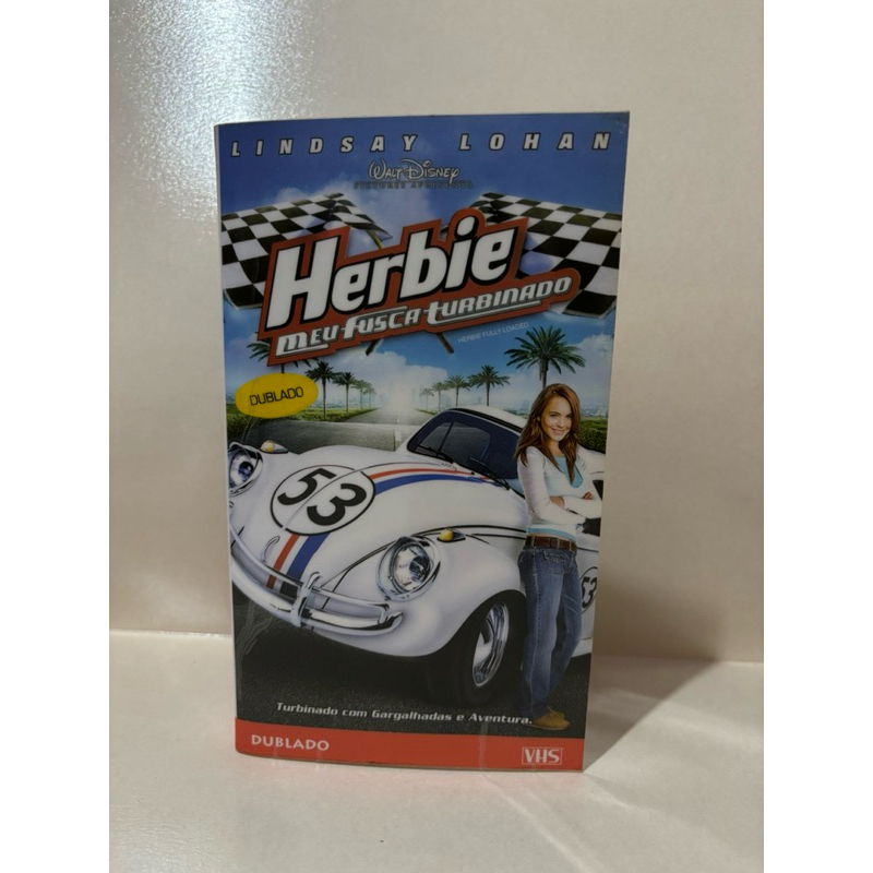 Vhs Filme Herbie Meu fusca turbinado. Dublado e testado.