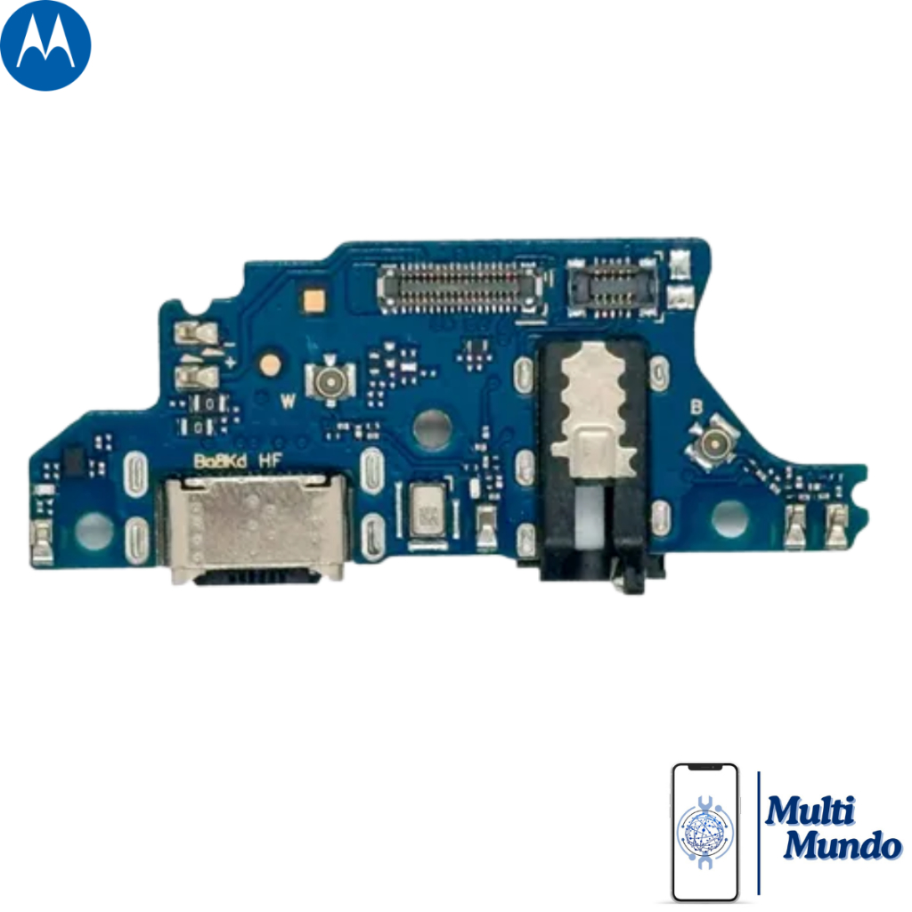 Flex Placa Conector Carga Sub Para Moto G53 5g Xt2335 Turbo