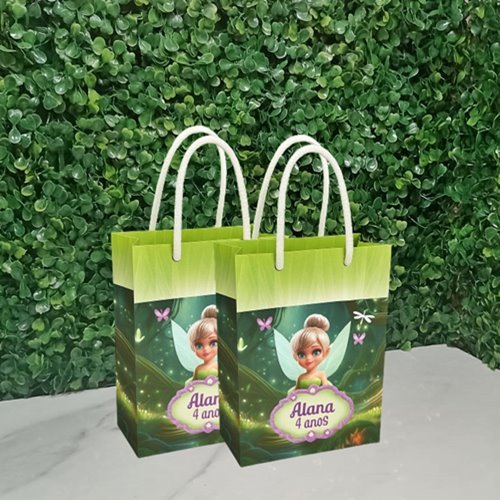 Sacolinha personalizada Tinker bell Sininho  - Lembrancinha e Mimos para Festa de Aniversário