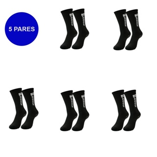 Jcolour Kit 5 Meias de Futebol Profissionais Antiderrapantes Basquetebol Esportivas Futebol Meias em Oferta na Shopee