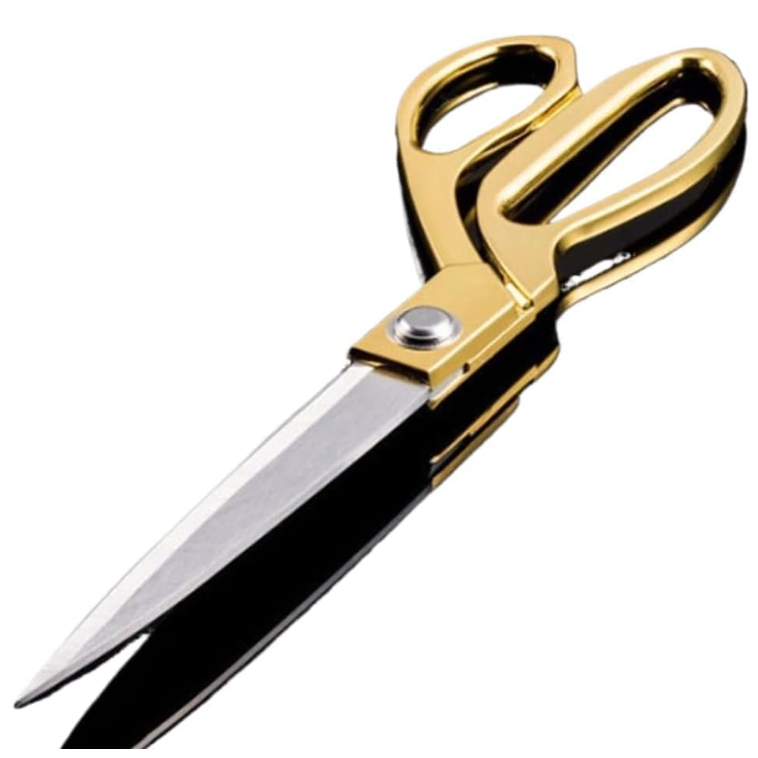 Tesoura Uso profissional dourada para costureira - Tesoura Tapeceiro Forjada Alfaiate Crina em Oferta na Shopee