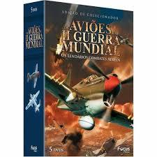 DVD BOX OS AVIOES DA GUERRA MUNDIAL EDIÇAO DE COLECIONADOR 5 DVS