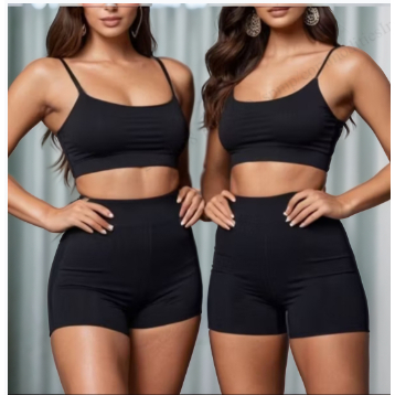 Conjunto Academia Feminino top e short  legging Fitness PROMOÇAO