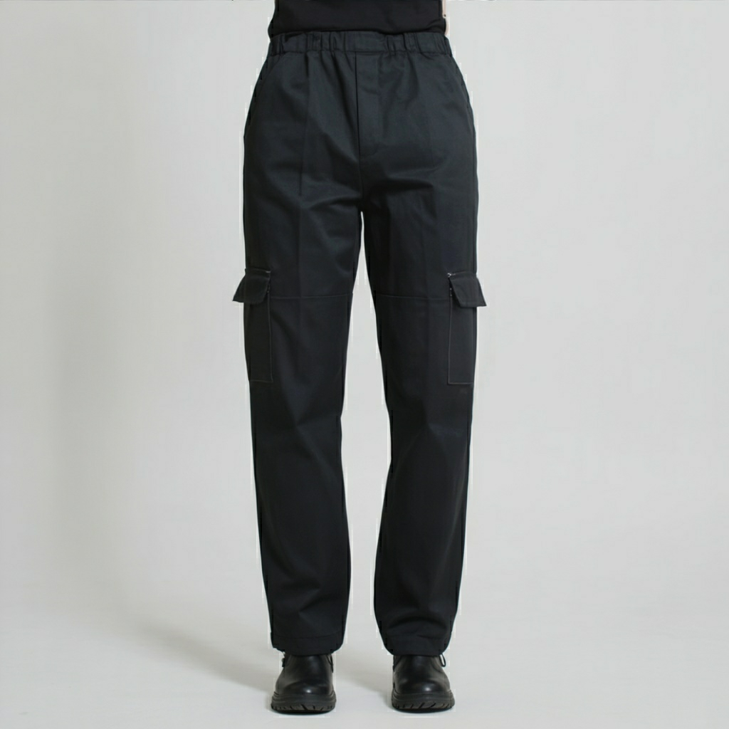Calça Cargo Feminina Brim Bolsos Lateral Resistente Confortável Auxiliar de Produção Serviços Gerais em Oferta na Shopee