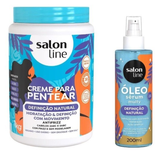 Kit Creme para Pentear + Óleo Definição Natural em Oferta na Shopee