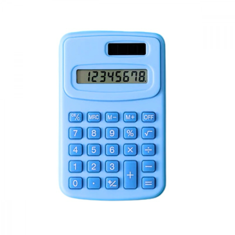 Mini Calculadora Eletrônica Portátil Colorida Tela LCD Digital Kapbom KA-6070 em Oferta na Shopee
