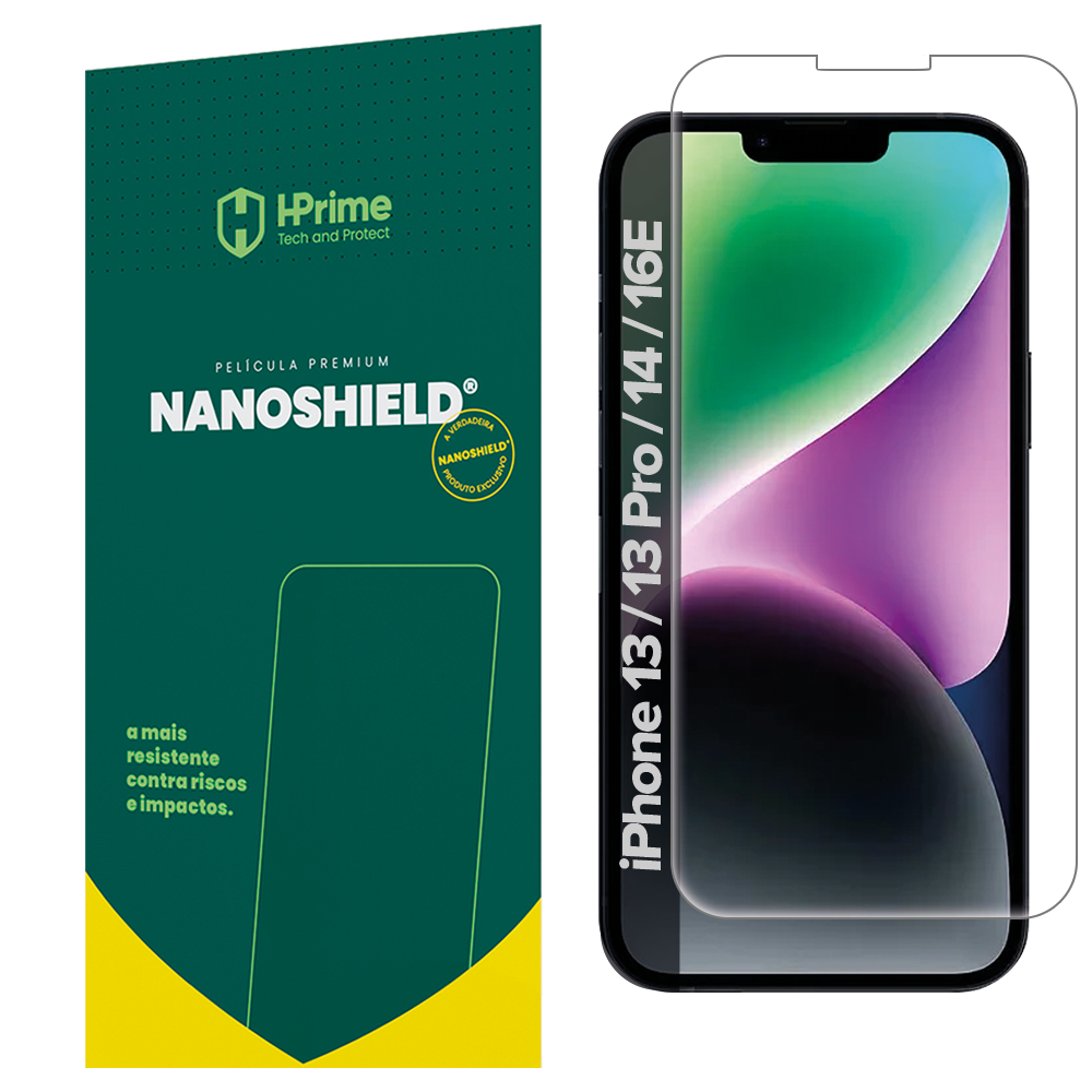 Película Hprime Nanoshield Apple iPhone 13  13 Pro  14 16E