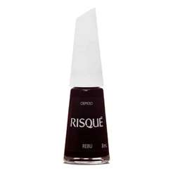 Esmalte Risqué Vermelho Cremoso Rebu 8ml