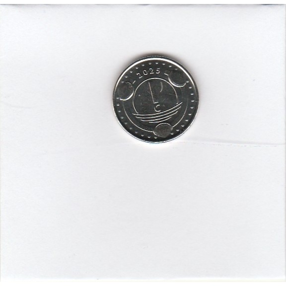 moeda de 1 centavo de 2025 de san matinho