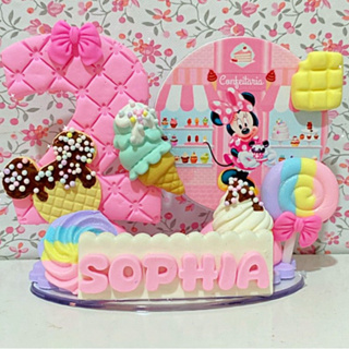 Vela Minnie Confeiteira em Oferta na Shopee
