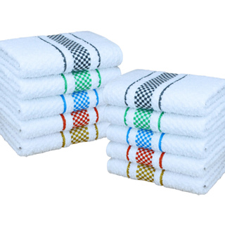 Kits Pano de Prato Copa Premium 100% Algodão Atoalhado Felpudo 45x70cm Cozinha em Oferta na Shopee