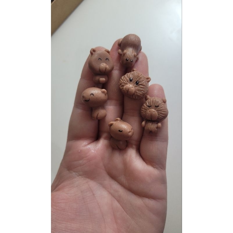 Capivara Confeitos/Apliques comestíveis 20uni em Oferta na Shopee