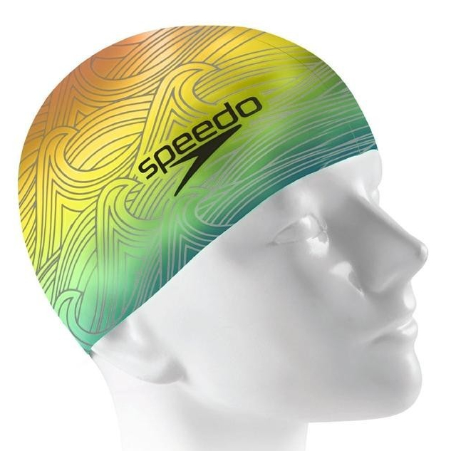 Touca de natação em silicone Speerit cap Speedo -  SUN COLORS em Oferta na Shopee