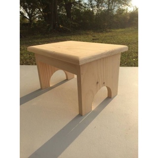 degrau banquinho auxiliar escadinha de consultório  crianças e pets manicure e estética props escadinha de madeira pinus em Oferta na Shopee