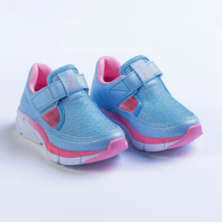 Tênis Infantil Menina Kidy Energy Baby Respitec Confortável Anatômico Calce Fácil Esportivo Escolar