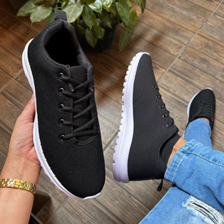 Tênis Básico Estiloso – Super Versátil e Confortável, ideal caminhada, passeio, escola e dia dia em Oferta na Shopee