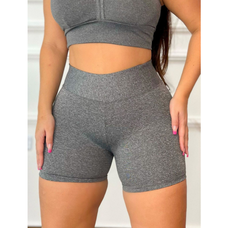 Short Academia Corrida Malhação Caminhada Bermuda Feminina Legging Leg!