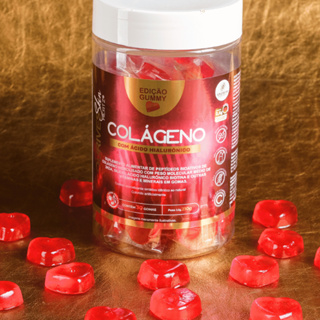 Colágeno Gummy Frutas Vermelhas Zero Açúcar e Lactose 210g Com Verisol e Vitaminas Bem Estar Beleza em Oferta na Shopee