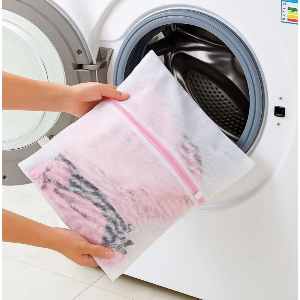 Sacos de Lavar Roupa com Ziper Lavadora Max Clean Saco para Maquina de Lavar Protege Roupas em Oferta na Shopee