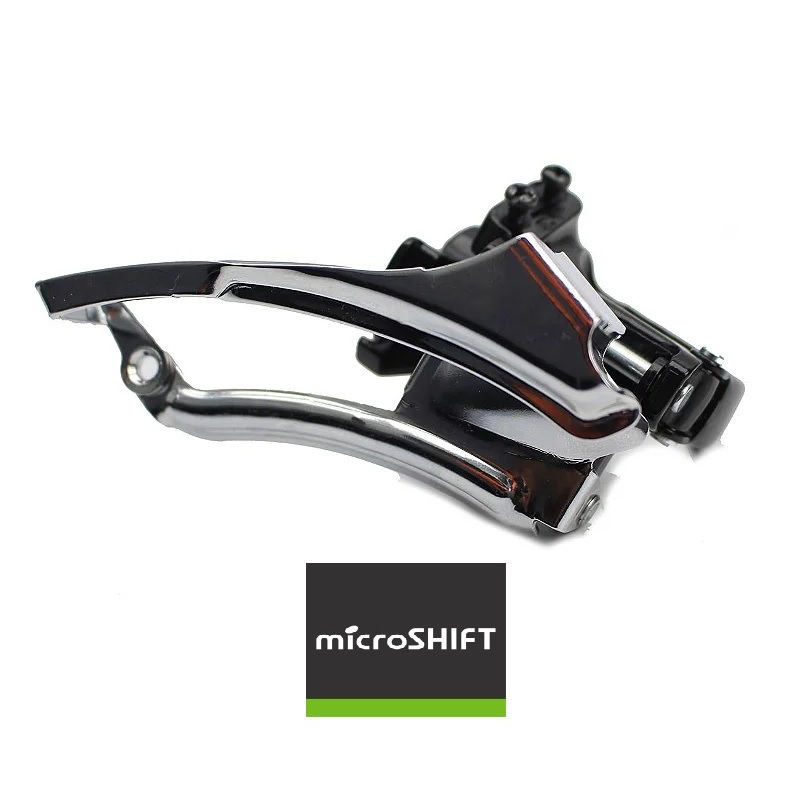 Câmbio Dianteiro Bicicleta MICROSHIFT 3v Dual Pull 3x9 Velocidades Bike MTB Estrada Urbana