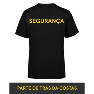 CAMISETA SEGURANÇA ADULTO P AO G5 em Oferta na Shopee