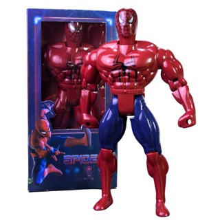 Boneco Personagem Super Herói Brinquedo Articulável Menino 30cm Caixa Dia Das Crianças Brincar Presente Aniversário em Oferta na Shopee
