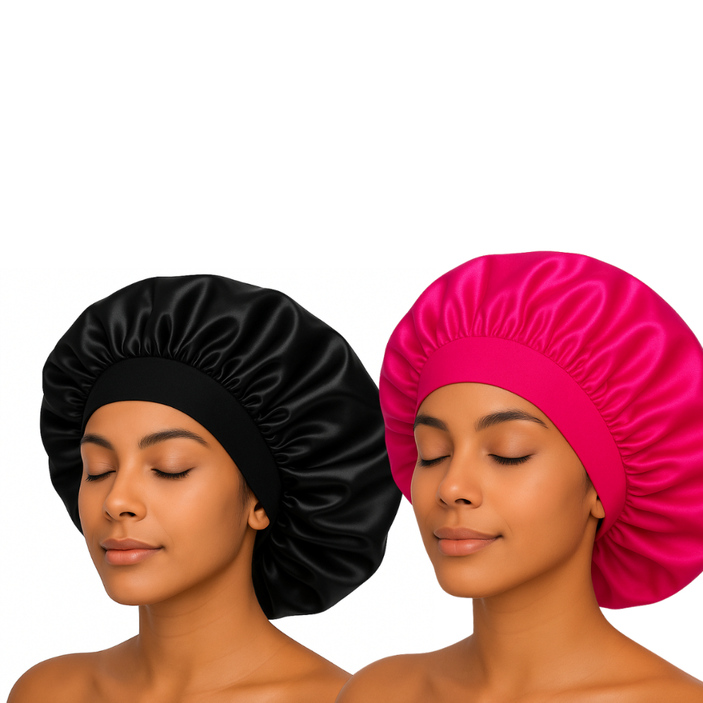 Kit 2 Touca de Cetim Com Faixa Elástica de Dormir Anti Frizz em Oferta na Shopee