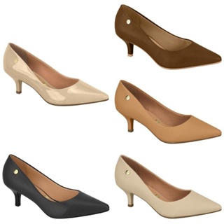 Scarpin Sapato Feminino Sandália vizzano salto baixo em Oferta na Shopee