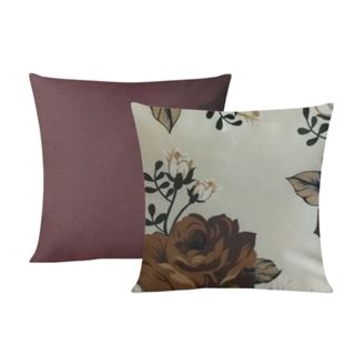 Kit Com 2 Almofadas Cheias Decorativas 48x48cm Com Zíper em Oferta na Shopee