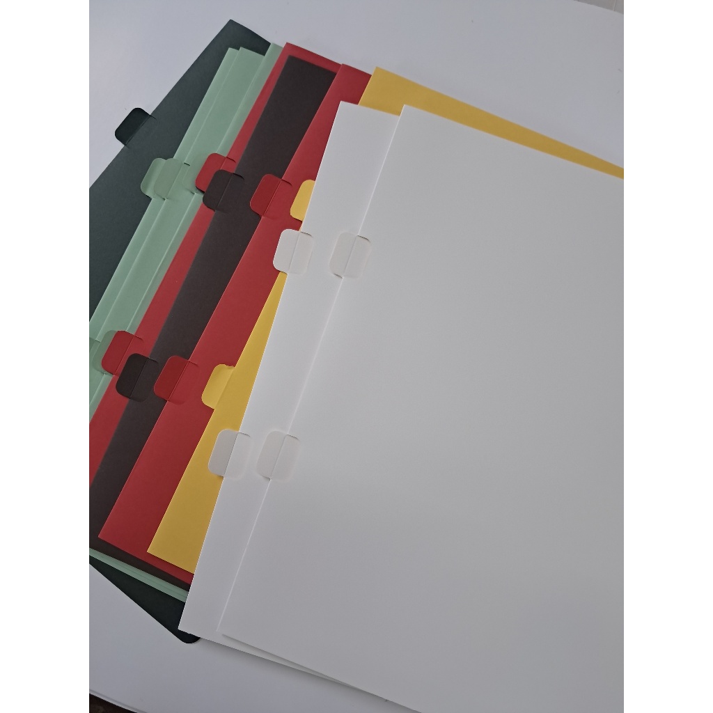 100 Pastas com orelha QUADRADA. capa documento, contrato em papel de alta qualidade Papelaria em Oferta na Shopee