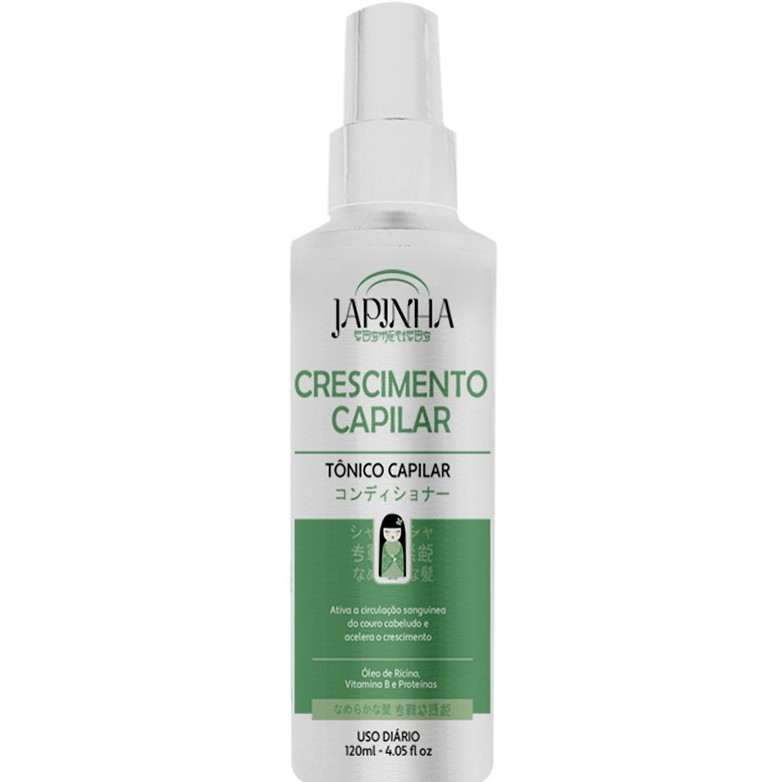 Kit Crescimento Shampoo Condicionador + Tônico Capilar Acelerado Crescimento Fortalecedor