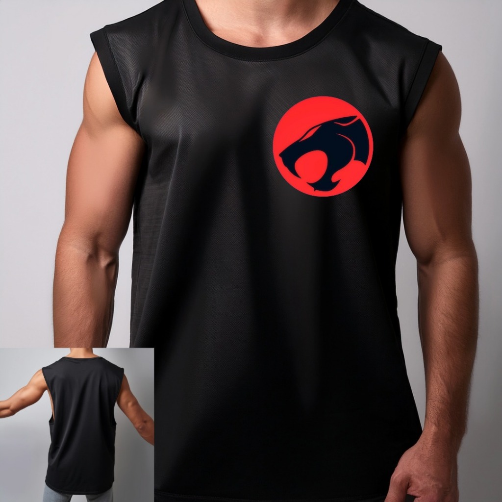 Camiseta Oversized  Regata Camisa Oversized  cavada   Academia  streetwear thundercats