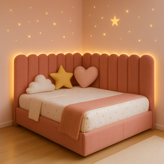 Kit 10 cabeceiras NUVEM Premium Estofadas Decorativa Completa Para Cama Casal Box Queen King Size Entrega Full em Oferta na Shopee