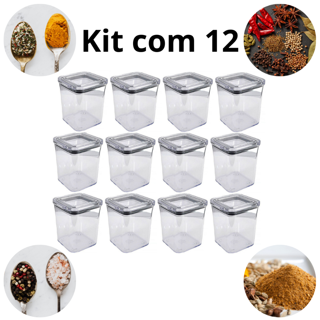 Porta Tempero Empilhável - Comprar com Melhor Preço em Essenciais para Culinária