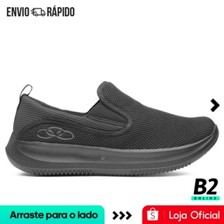 Tênis Olympikus Wellness Preto Masculino 100% Original Com Nota Fiscal e Garantia em Oferta na Shopee
