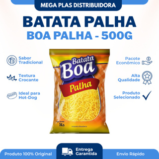 Batata Palha Boa - 500g em Oferta na Shopee