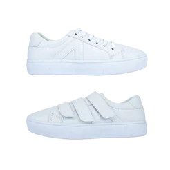 Kit 2 pares tênis Feminino Star Fox Elastico e Velcro Calce Facil
