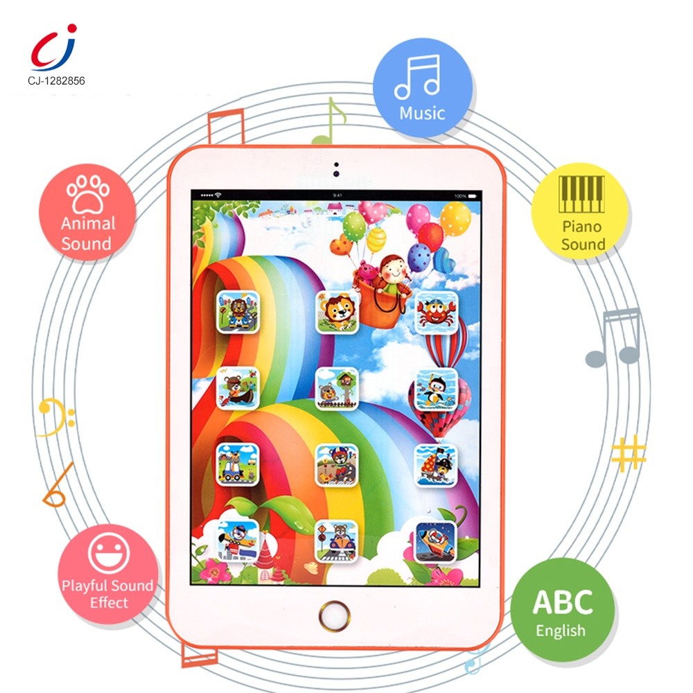 Tablet Iphone Infantil Educativo Brinquedo Musical com Led criança divertido bebe presente menina