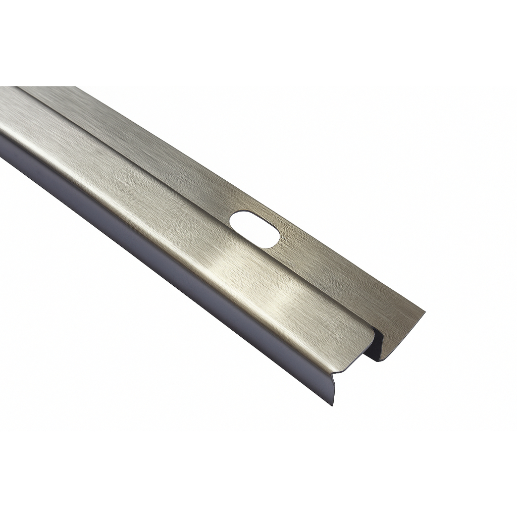 Perfil em P Filete em Inox 430 Escovado de 1m – Elegância e Versatilidade em Acabamentos. em Oferta na Shopee